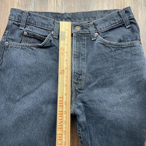Vintage Levi's 575 Jeans— Made in 1980’s Rare Black Tab Straight Mens’s 30x30 - Picture 9 of 12